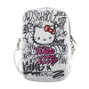 Hello Kitty Graffiti Kitty Head - Umhängetasche für Handy (weiß)