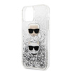 Karl Lagerfeld Liquid Glitter Hearts - Etui iPhone 11 Pro Max