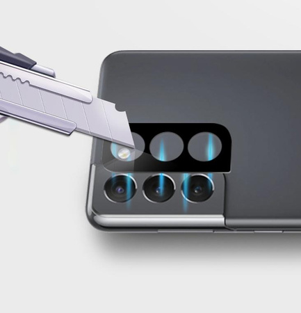 Mocolo Silk Camera Lens Glass - Verre de protection pour l'objectif de l'appareil photo du Samsung Galaxy S22 / S22+