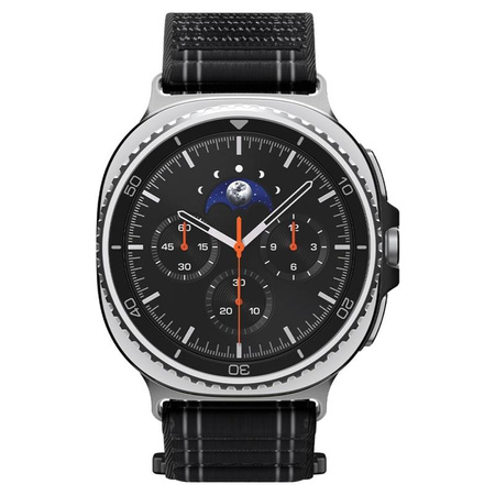PASEK DO GALAXY WATCH 8 | 8 CLASSIC 40 44 46 mm SPIGEN NYLONOWY CZARNY