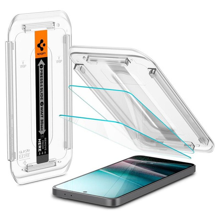 Spigen GLAS.TR EZ FIT 2-Pack - Szkło hartowane do Samsung Galaxy A36 5G (2 sztuki)
