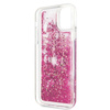 Karl Lagerfeld Glitter Liquid Floatting Charms - Coque iPhone 11 Pro Max (Floatting Charms rose)