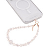 Case-Mate Beaded Phone Wristlet - univerzální šňůrka na telefon (Crystal Pearl)