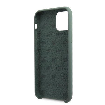 Silikonové pouzdro Guess 4G Tone to Tone - iPhone 11 Pro (khaki)