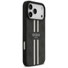 Guess 4G Printed Stripes MagSafe - Case iPhone 17 Pro Max (black)