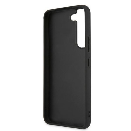 Karl Lagerfeld Saffiano Ikonik Karl`s Head - Samsung Galaxy S22 Case (black)