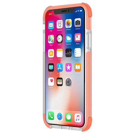 Incipio Reprieve SPORT - iPhone Xs / X Case (Coral/Clear)