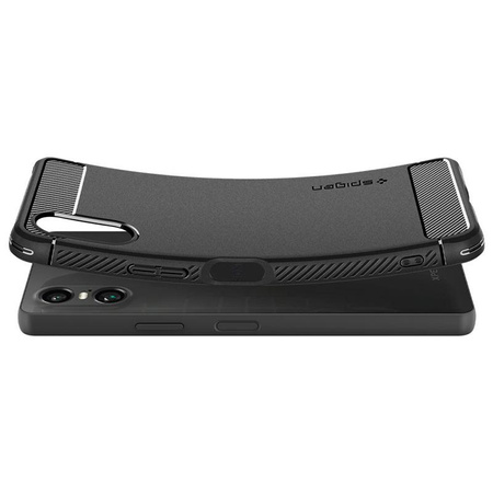 Spigen Rugged Armor - tok Sony Xperia 10 VI (matt fekete)