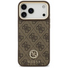 Guess 4G Strass Logo MagSafe - Case iPhone 17 Pro Max (Brown)