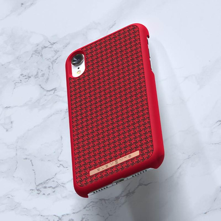 Nordic Elements Saeson Idun - Materiałowe etui iPhone XR (Red)