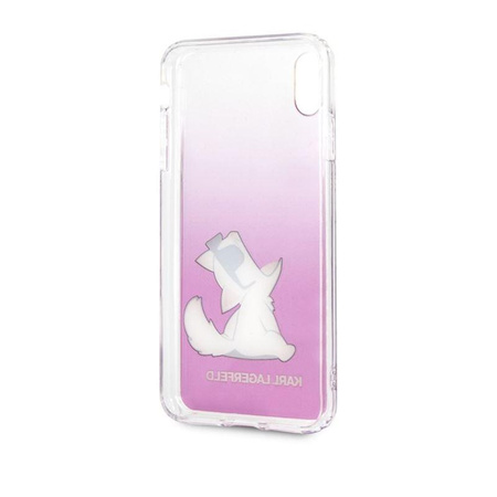 Karl Lagerfeld Choupette Fun Sunglasses - Coque pour iPhone Xs Max (rose)