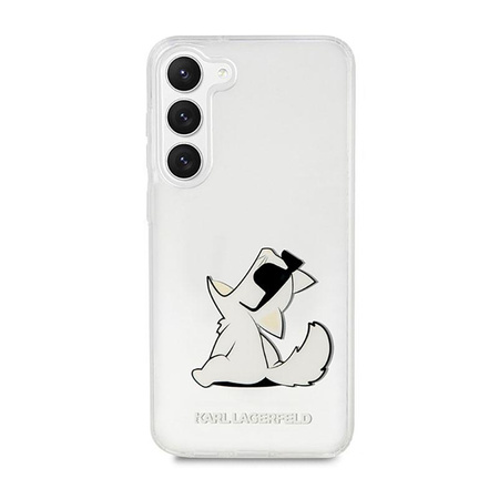 Karl Lagerfeld Choupette Fun - Etui Samsung Galaxy S23+ (transparent)