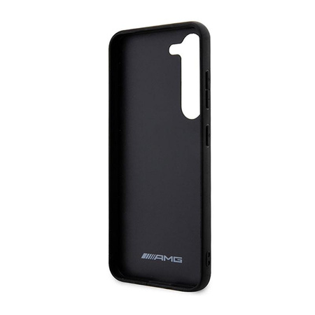 AMG Carbon Stripe & Embossed - Etui Samsung Galaxy S23+ (czarny)