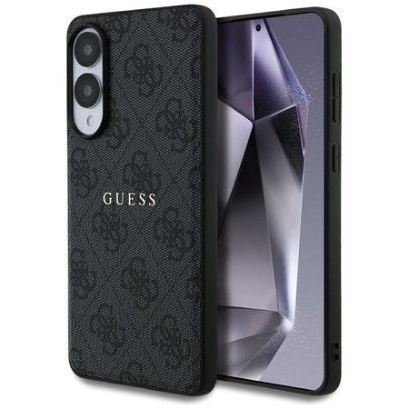 Guess 4G Ring Classic Logo MagSafe - Case Samsung Galaxy S25 Edge (black)