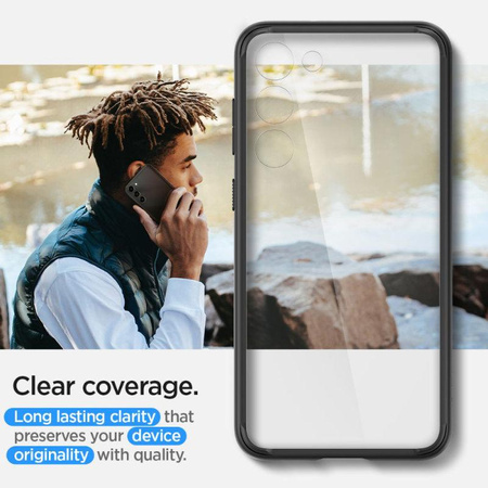 Spigen Ultra Hybrid - Gehäuse für Samsung Galaxy S23 (Mattschwarz)