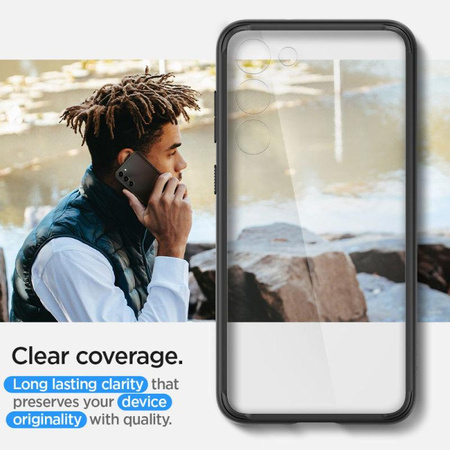 Spigen Ultra Hybrid - Hülle für Samsung Galaxy S23 (Mattschwarz)