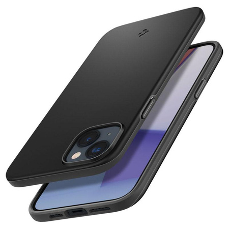 Spigen Thin Fit - Hülle für iPhone 14 Plus (Schwarz)