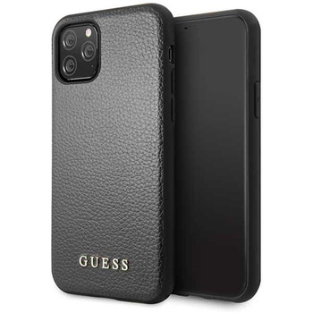 Guess Iridescent - pouzdro pro iPhone 11 Pro Max (černé)