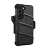 ZIZO BOLT Series - Samsung Galaxy S22 étui blindé avec verre 9H pour l'écran + étui avec support (noir)
