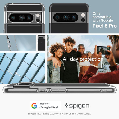 Spigen Ultra Hybrid - pouzdro pro Google Pixel 8 Pro (průhledné)