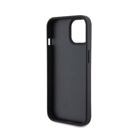 ETUI SKÓRZANE KARL LAGERFELD DO IPHONE 15, Case Czarne, Eleganckie, Modne