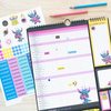 Disney Stitch - Calendario da parete / Planner 2024/2025