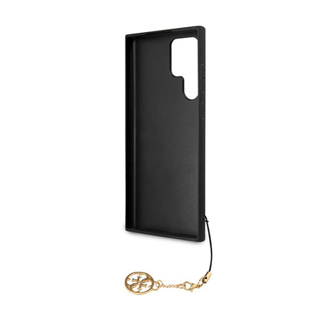Guess 4G Charms Collection - Case for Samsung Galaxy S24 Ultra (black)