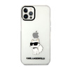 Karl Lagerfeld IML NFT Choupette - pouzdro pro iPhone 12 / iPhone 12 Pro (průhledné)