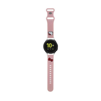 Hello Kitty Silicone Kitty Head - Universalarmband für Smartwatch 20 mm (pink)