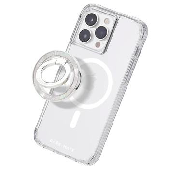 Case-Mate mágneses gyűrűtartó - MagSafe ujjtartó állvány funkcióval (gyöngyház)