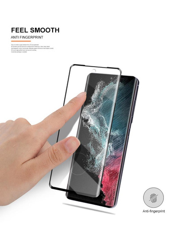 Mocolo 3D 9H Full Glue - Szkło ochronne na cały ekran Samsung S22 Ultra (Black)