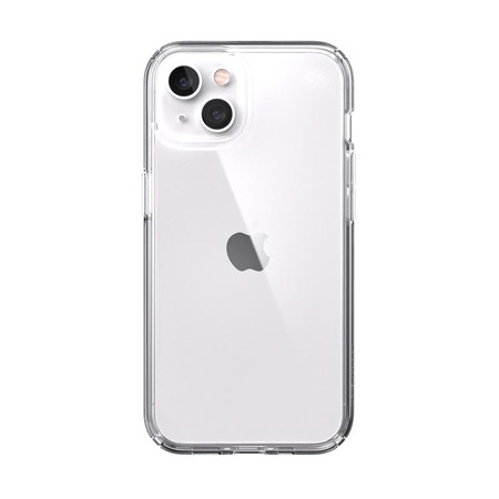 Speck Presidio Perfect-Clear - Coque pour iPhone 13 avec revêtement MICROBAN (transparent)