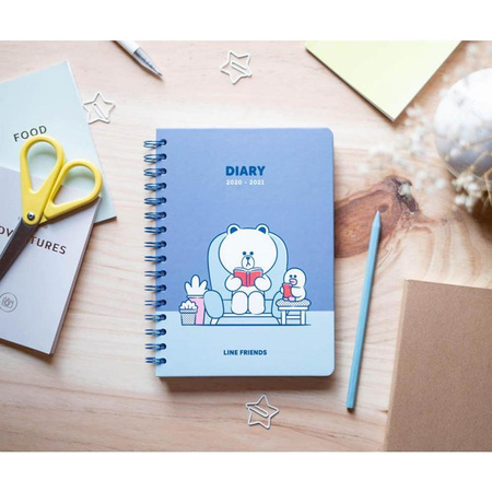 BT21 - Kalendář / plánovač 2020/2021 A5