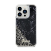 Guess Liquid Glitter Marble - pouzdro pro iPhone 14 Pro (černé)