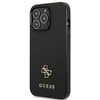 Guess Saffiano 4G Small Metal Logo – Etui iPhone 13 Pro (czarny)