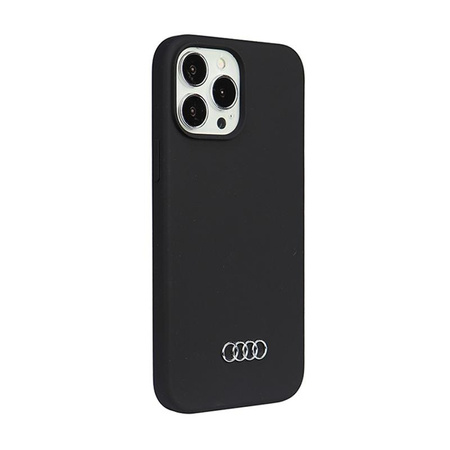 Audi Silicone Case - Coque pour iPhone 13 Pro Max (Noir)