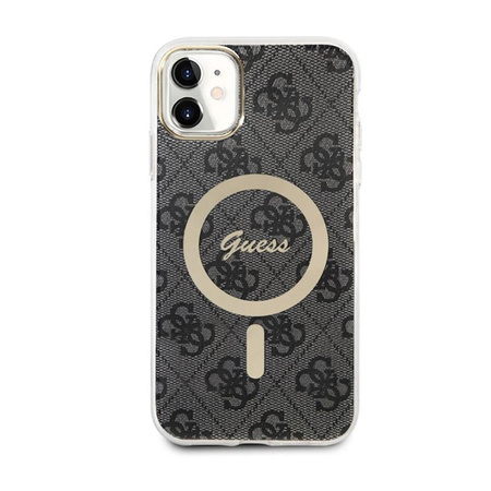 Guess 4G MagSafe - iPhone 11 Case (Black)