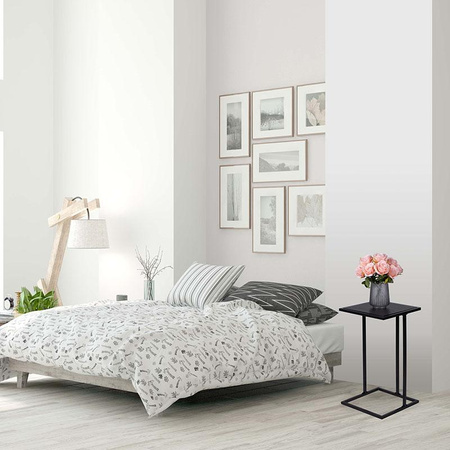 Arti Casa - Table d'appoint, aide 58 cm (noir)