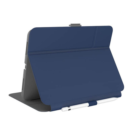 Speck Balance Folio - iPad 11" (2025) / 10.9" (2022) Case with MICROBAN Coating w/Magnet & Stand up (Arcadia Navy/Moody Grey)