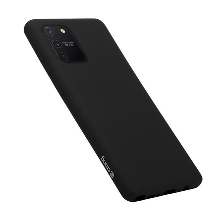 Barevný kryt Crong - pouzdro pro Samsung Galaxy S10 Lite (černé)