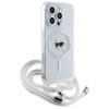 Karl Lagerfeld Crossbody IML Karl Head MagSafe - Hülle für iPhone 16 Pro Max (transparent)