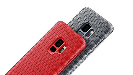 Housse Hyperknit Samsung - Étui Samsung Galaxy S9 (rouge)