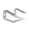 Crong AluBench - Aluminum laptop stand (silver)
