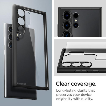 Spigen Ultra Hybrid - Etui do Samsung Galaxy S24 Ultra (Matte Black)