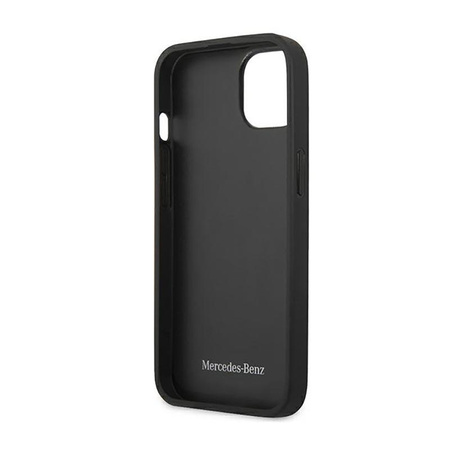 Mercedes Leder Urban Line - iPhone 14 Plus Tasche (schwarz)