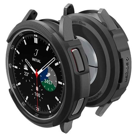 Spigen Liquid Air - Étui pour Samsung Galaxy Watch 6 Classic 47 mm (Noir)