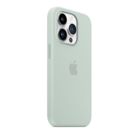 Apple Silikonhülle - Silikonhülle mit MagSafe für iPhone 14 Pro (agave)