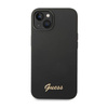 Guess Silicone Vintage - Case for iPhone 14 (black)