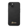 Guess Silicone Vintage - iPhone 14 Case (black)