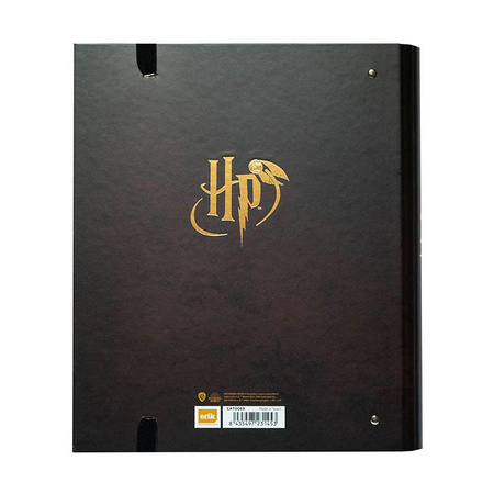 Harry Potter - A4 binder with sheets (4 rings, elastic band)